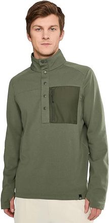 FlyLow Micah Fleece Mens Clothing Leaf : MD, Fleece/Polyester/Spandex