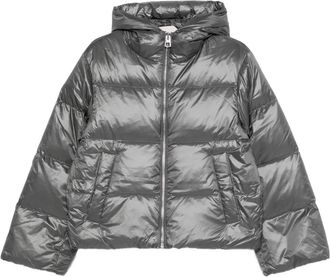 Marc O'Polo Donsjack met capuchon - Grijs