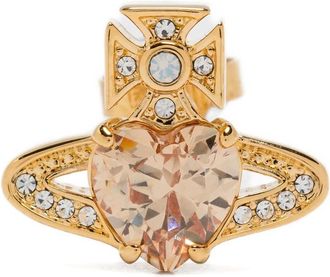 Vivienne Westwood Heart Orb Earrings