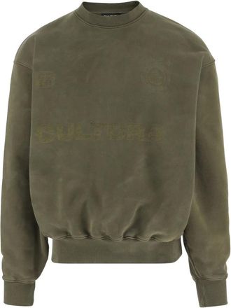 Cultura Cultura, Heren, Sweatshirts & Hoodies, Groen, Maat: M