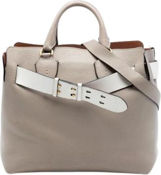 Burberry Pre-owned Marais Belt Satchel - - Pre-owned - Donna - Grigio - ONE SIZE