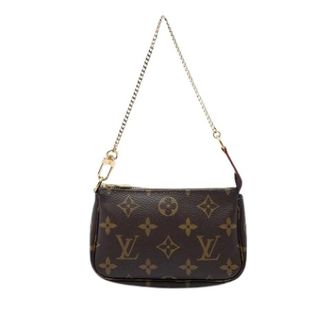 Louis Vuitton Pre-owned Mini Pochette Accessoires - Dames - Pre-owned - Bruin - Maat: ONE Size