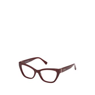 Max Mara Glasses, female, Red, Size: 53 MM Cat Eye Optical Frame