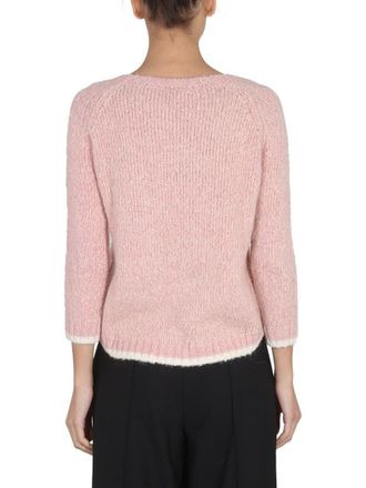 Aspesi Alpaca Blend Sweater - Pink
