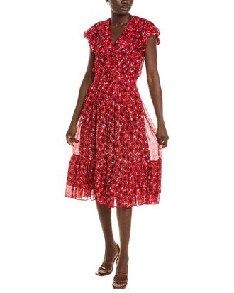 Brooks Brothers Ruffle Dress