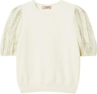 Twin-Set Tweelingset kanten jersey