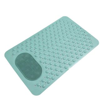 OEM Alfombrilla De Ba&ntilde;o Grande Para Cubrir Los Pies, Exfoliante - 1 Unidad Verde