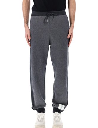 Thom Browne Four Bar Engineered Fleece Sweatpants
