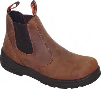 Thorogood Mens Thoro-Flex Quick Release Composite Toe Boots In Medium Brown