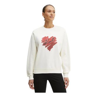 Karl Lagerfeld Felpa - - Sweatshirts & Hoodies - Donna - Beige - M
