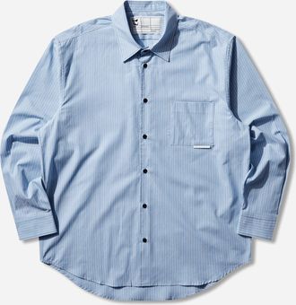 GR10K Men s 21000 Replicated Longsleeve Shirt Stripes Light Blue
