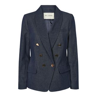 Rue de Femme RUE de Femme - Blazers - Dames - Jassen - Blauw - Maat: S Leer