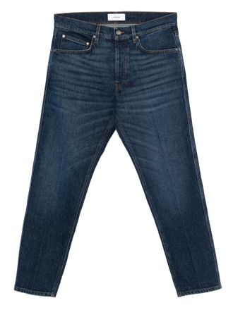 Lardini belt-loops jeans - men - Cotton/Elastane - 33 - Blue