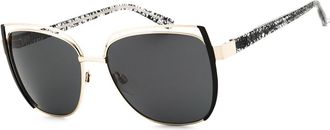 Bebe BB7249 710 Womens Sunglasses Gold Size 57