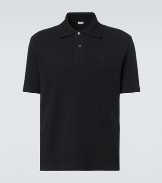 Loewe Polo de piqu&eacute; de algod&oacute;n con Double L
