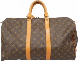 Louis Vuitton Brown Boston Bag (Pre-Owned)