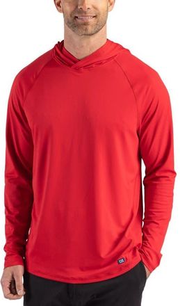 Cutter & Buck Prospect Epic Confidence Featherlight Performance Pullover Hoodie) in Red at Nordstrom, Size Xxx-Large
