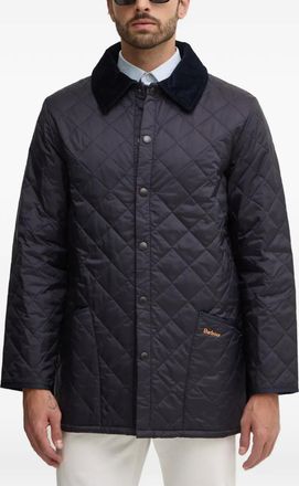 Barbour Piumino Liddesdale con colletto a coste - Blu