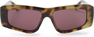 Chlo&eacute; Occhiali da sole squadrati - Marrone