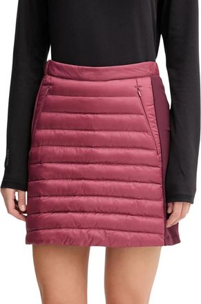 Jack Wolfskin Routeburn Pro Ins Skirt - Dames - Skatekleding - Roze - XS - Wol - Fitness