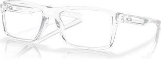 Oakley 55mm Rectangle optical glasses in Transparent at Nordstrom