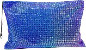 Benedetta Bruzziches Tassen, Dames, Blauw, ONE Size, Satijn, La Luisa Bag - Lovers
