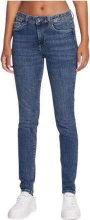 Liu Jo Skinny Fit Katoen Stretch Blue Jeans - Dames - Skinny Jeans - Blauw - W26 - Katoen - Jeans