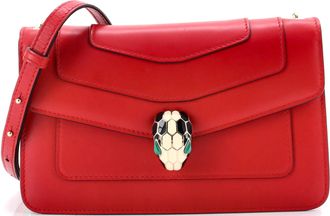 Bulgari Serpenti Forever Shoulder Bag Leather Small