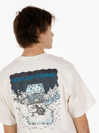 The North Face Powder t-shirt white