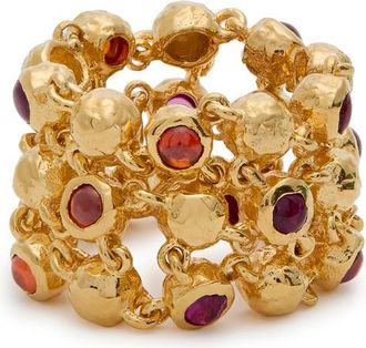 Joanna Laura Constantine 18kt Gold-plated Ring - 6 (L 1/2)