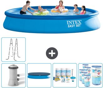 Intex Piscina Easy Set Redonda - 457x84 Cm - 8-piezas Scb20