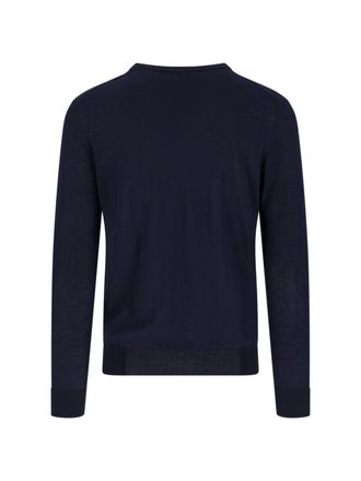 Ballantyne Mens Sweaters Blue Cotton