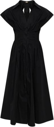 Cult Gaia Pixie Jurk - Dames - Casual kleedjes - Zwart - S - Leer - Kleedjes