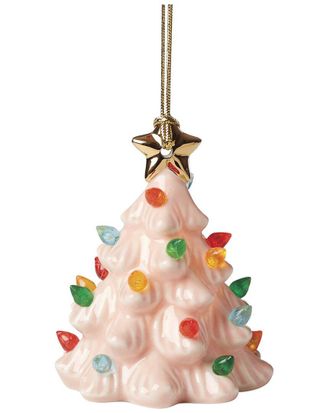 Lenox Treasured Traditions Pink Lit Tree Ornament