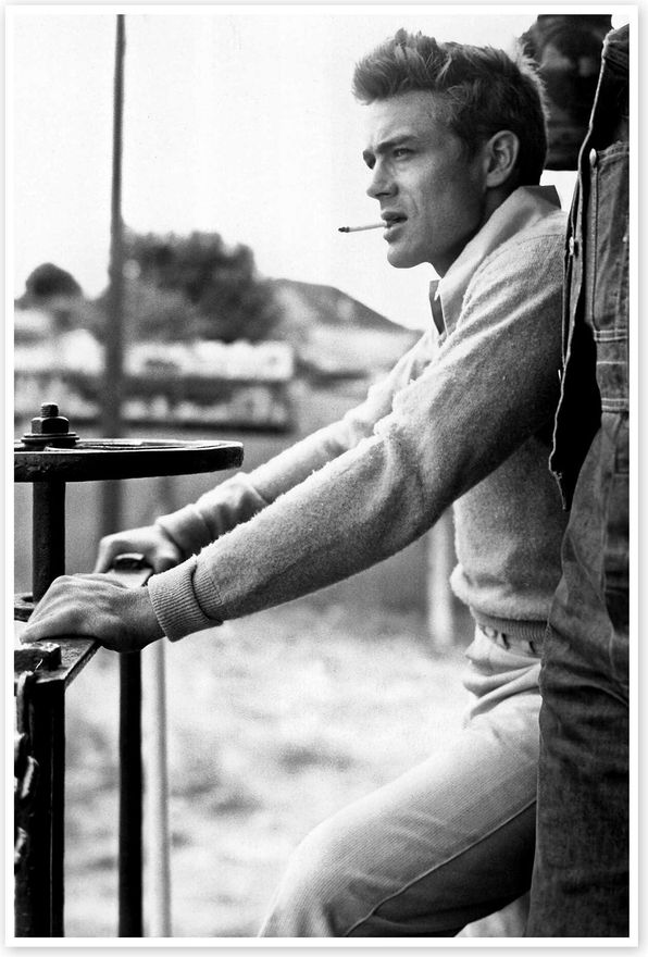 KUSTOM ART James Dean Wandposter – 42x30 Cm, Kunstdruck Auf Beschichtetem Papier
