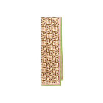 Maliparmi Silky Scarves, female, Brown, Size: ONE SIZE Collection Print Stole 210x70