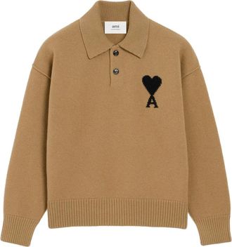 Ami Maglione Ami de Coeur - Marrone