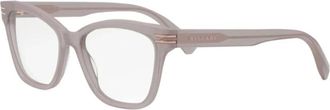 Bulgari Glasses, unisex, Pink, Size: 52 MM B.zero1 Cat Eye Frame