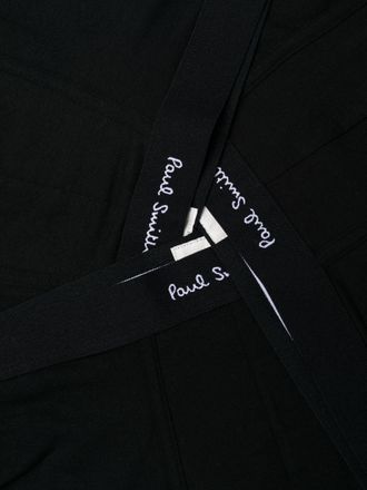 Paul Smith Stretch Organic Cotton Boxer Shorts - Black