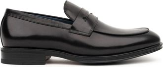 Serengeti Eyewear Zwarte Leren Formele Platte Schoenen - Heren - Loafers - Zwart - 44 EU - Leer - Schoenen