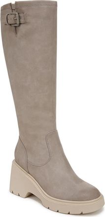 Naturalizer Cache Knee High Boot in Dove Grey Faux Leather at Nordstrom Rack, Size 8.5