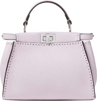 Fendi Light Purple Peekaboo Mini Satchel