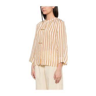 Yerse Blouses, female, Multicolor, Size: L Palermo Striped Blouse