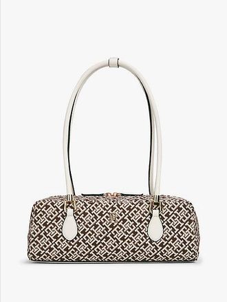 Tommy Hilfiger Textile Jacquard Rectangular Shoulder Bag