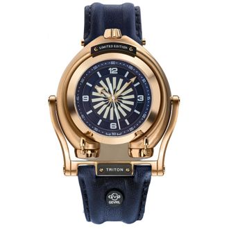 Gevril Group Triton Blue Dial Mens Watch 3406S
