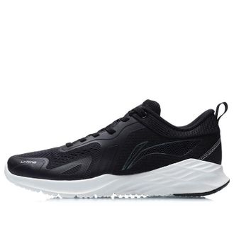 Li-Ning Running Shoes Black White ARHR061-2