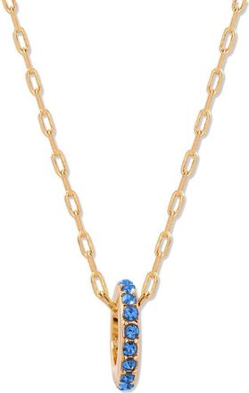 Brook & York Gabby Birthstone Necklace in Gold/sept at Nordstrom