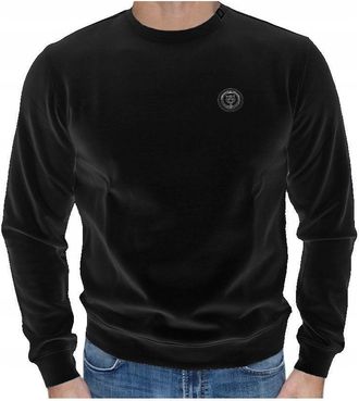 Plein Sport Zwarte Katoenen Sweatshirt