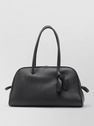 Jacquemus turismo leather tote bag top handles