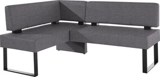 HOME AFFAIRE Eckbank »Oliver mit Metallgestell, Küchenbank« verschiedene Bezüge Cord Esszimmerbank OTTOs Choice